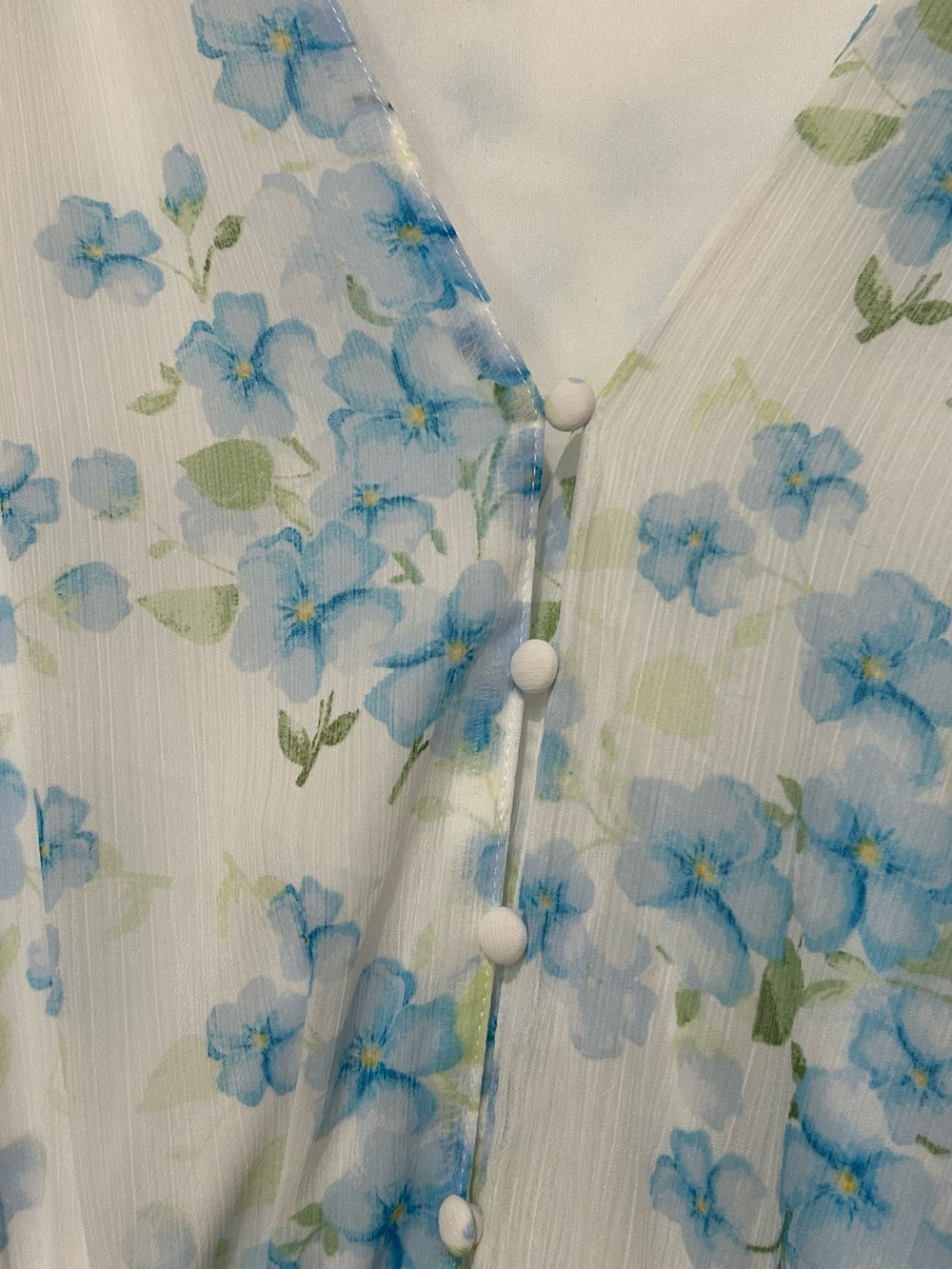 Floral Ruffle Maxi Dress - Picture 4 of 4
